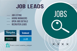 provide recruitment leads from indeed and other job sites