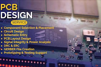 make schematic and pcb board for your project in kicad
