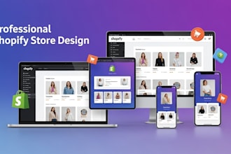 design shopify store, shopify dropshipping website
