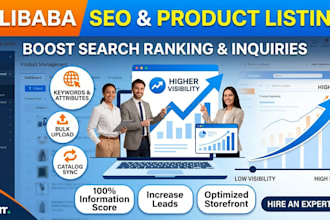 do bulk product listing and post products on alibaba