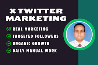 do twitter marketing and promotion with organic growth