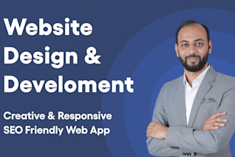build, rebuild website development as full stack developer, front end developer