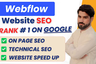 do website SEO optimization onpage technical webflow
