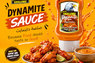 design premium social media posts for food and grocery brands