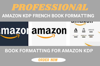amazon kdp french book formatting, book publishing and boost amazon sales vol