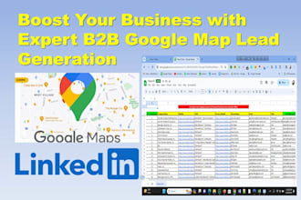 boost your business with expert b2b google map lead generation