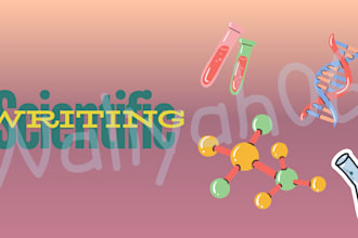 write scientific abstracts and articles for you