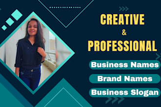 creative business name and slogan ideas custom branding services