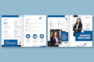 design business brochure, corporate brochure, flyer