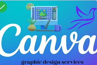 be your expert graphic designer in photoshop, illustrator and canva