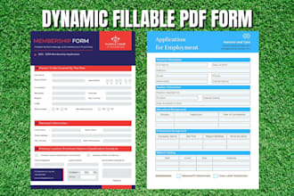 convert and design pdf into dynamic fillable and interactive document and form