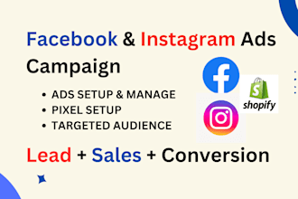 setup shopify facebook ads campaign for high performance