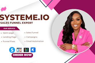 create systeme io sales funnel, systeme io, systeme io funnel ,sales funnel