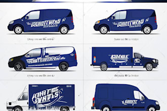 create professional car wrap, and any vehicle wrap design