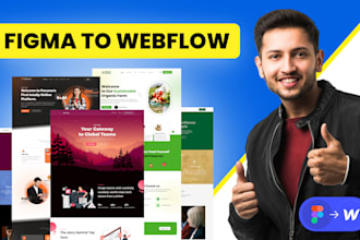 develop webflow website, figma to webflow, webflow expert