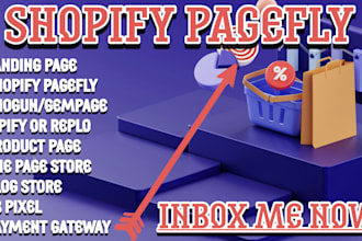 build shopify store page design using replo shogun pagefly zipify gempages, SEO
