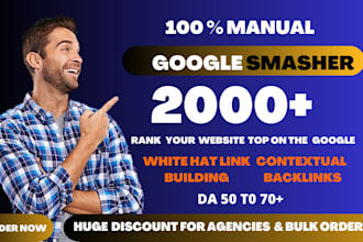create white hat seo dofollow high authority contextual backlinks, link building