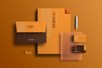 do premium brand identity guidelines corporate brand style guide and logo design