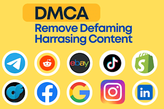 remove leaked copyright harassing content on yt,ig,reddit,google,onlyfans,cases