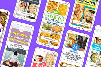 do pinterest pin design for you