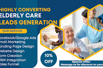 home care leads elderly care leads home care senior care, healthcare website