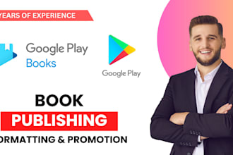 format, publish your book on the play store and google play books