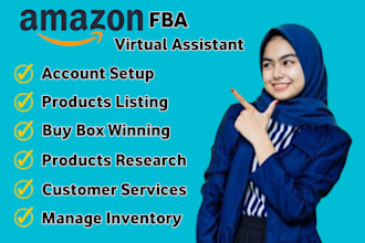 be your amazon fba wholesale virtual assistant
