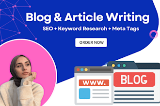 write SEO article or blog for your saas, tech or ai business