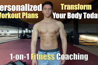 do you custom fitness coaching and workout plans