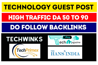 write and publish tech guest post on tech winks
