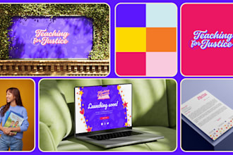 do logo, brand identity, brand style guidelines and full branding kit