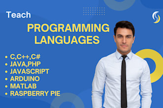 teach java,javascript, c and cpp,matlab arduino programmings