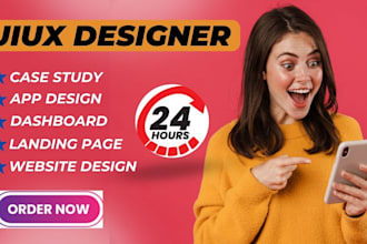 do saas uiux design app website dashboard case study landing pg design in figma