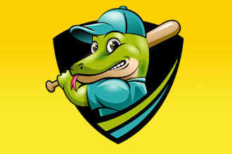 design cartoon logo, mascot, character