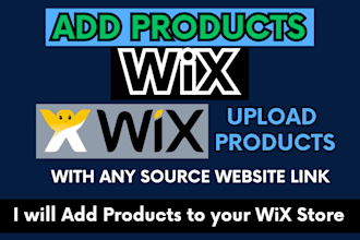 add 50 product to your wix store