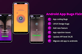 fix bugs, reskin android app and update API level in android studio