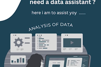 accurately input and organize your data as your data analyst