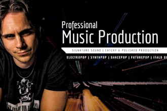 be your electropop synthpop producer