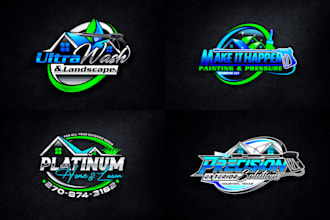 do cleaning, pressure washing and power washing logo