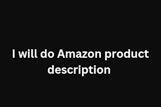 write killer product listing description with search engine optimization