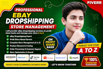 do ebay dropshipping on profit share