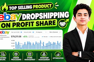 do ebay dropshipping on profit share