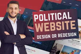 build political website, election website, political campaign, ngo website