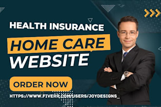 design home care insurance healthcare medicare medical spa doctor dental website