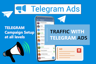 create and manage your telegram ads or telegram ads campaign