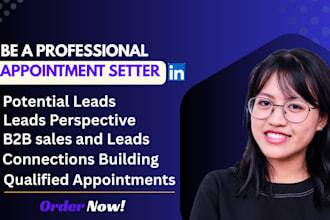 be your linkedin marketing manager, b2b b2c appointment setter