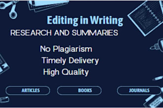 research and write urgent reports, projects and summaries in apa mla