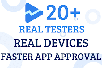 provide 12 genuine testers for google play closed testing