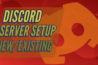 set up new and existing discord servers