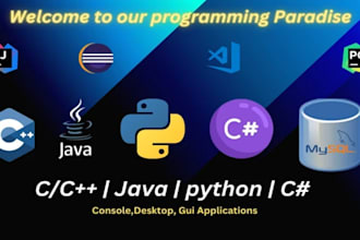 sql python java cpp web database bot programming script project developer, tutor
